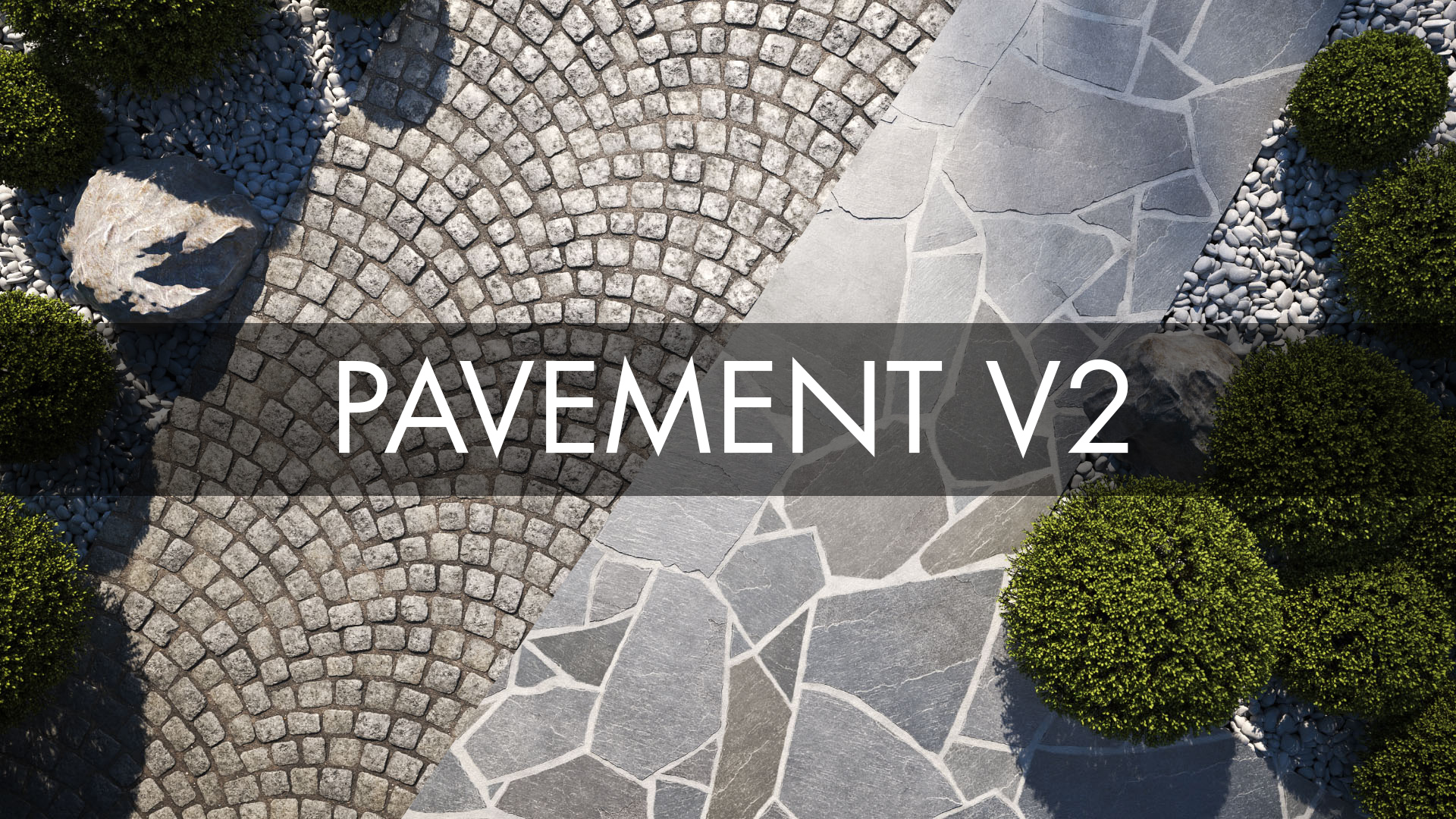 Pavement material pack v2 | Fab