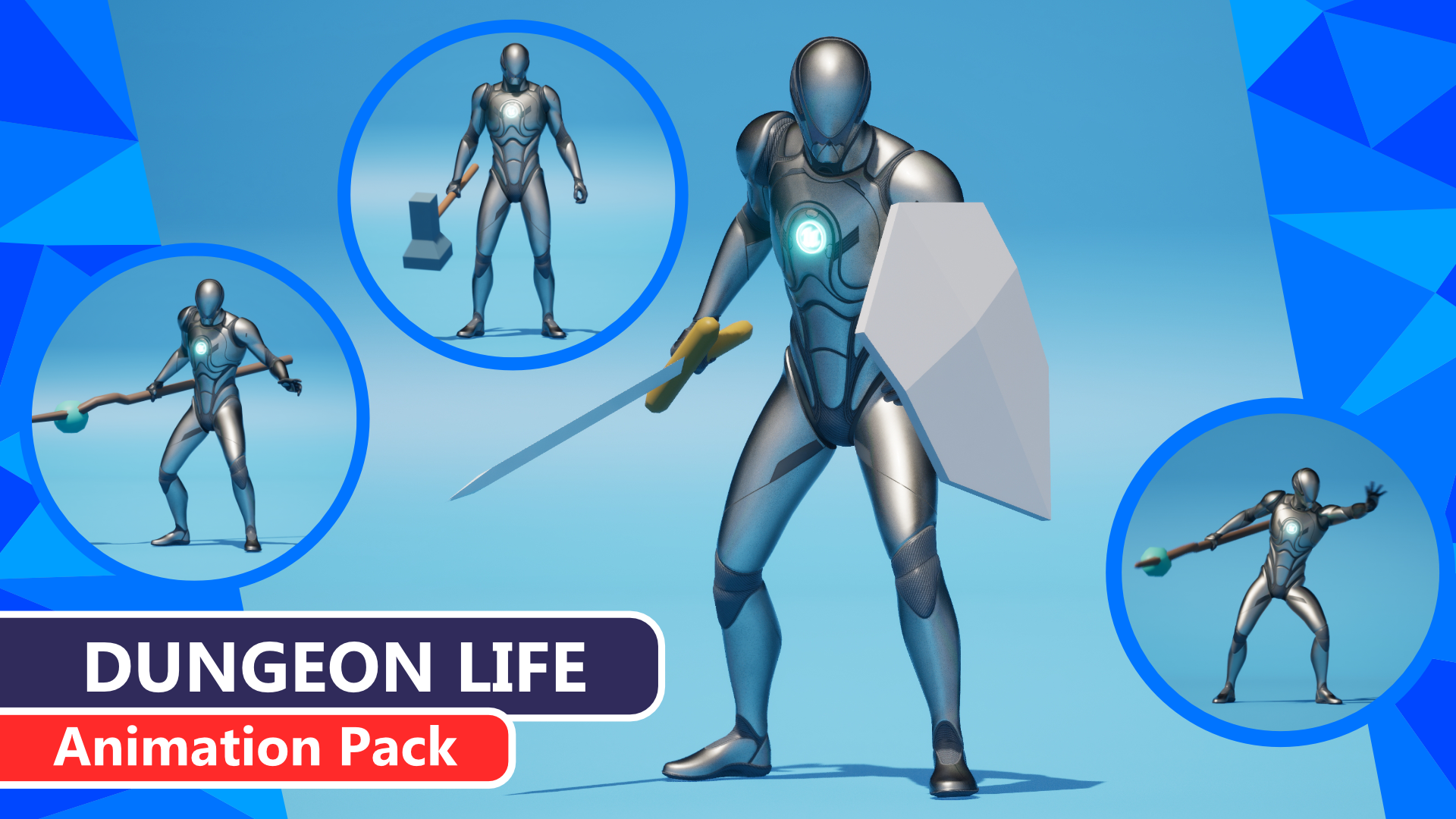 MC Dungeon Life Animation Pack | Fab