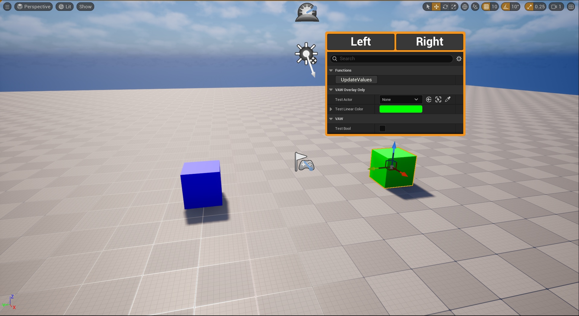 Media 1 for listing Viewport Actor Widgets