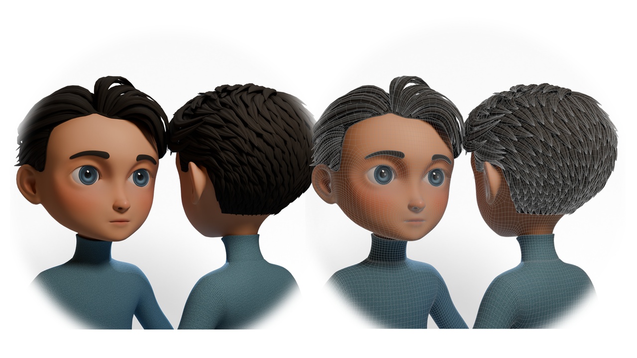 Output Style Boy Stylized Cartoon Boy | Fab
