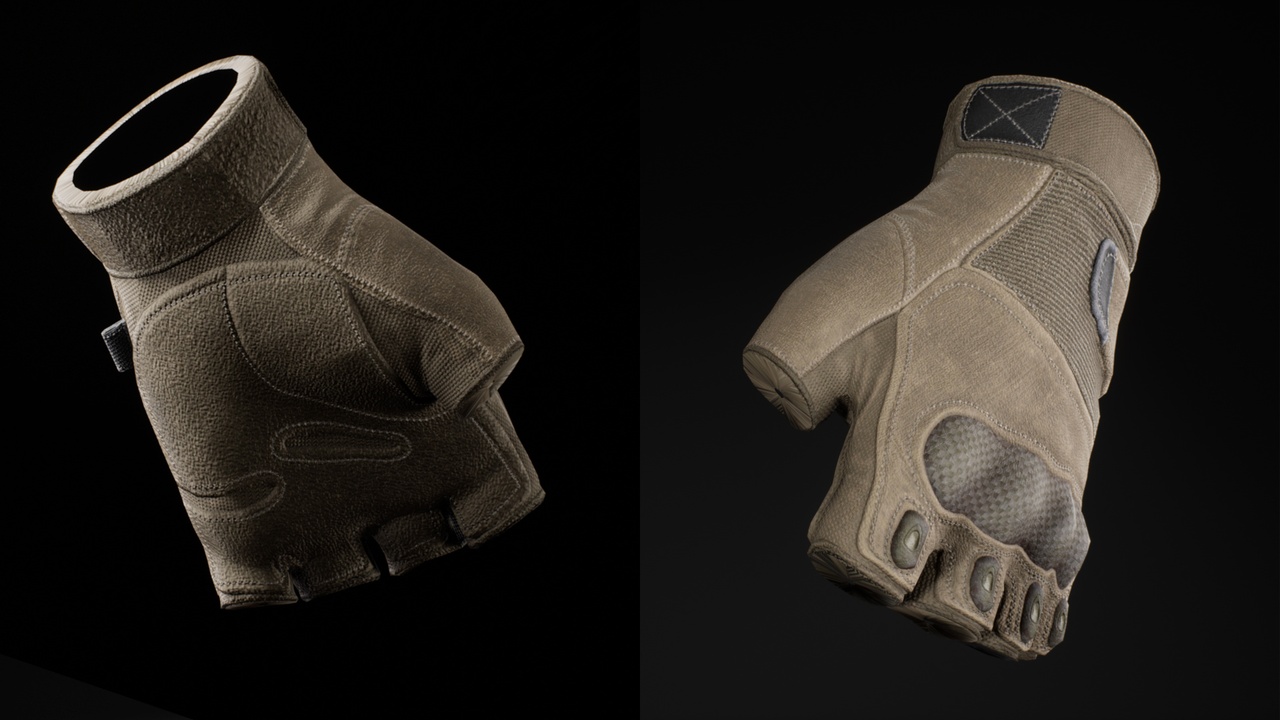 Media 1 for listing Fingerless Gloves - Metahuman