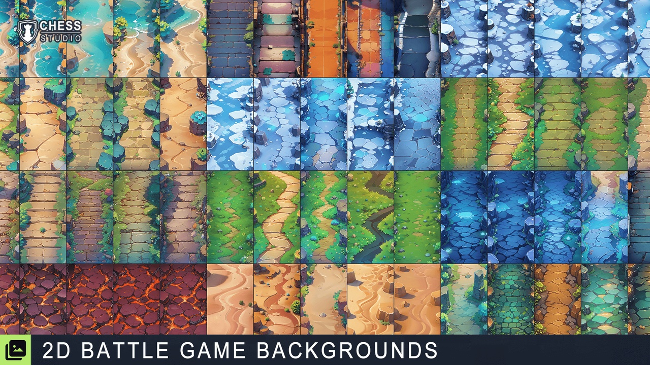 Media 1 for listing 2D Battle Game Backgrounds