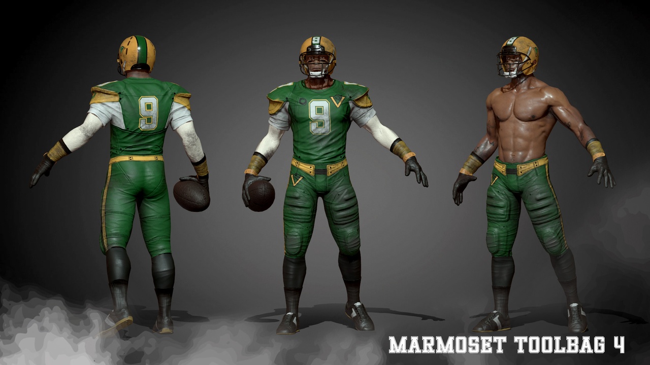 出品American footballer Football player 2in1 modularのメディア1