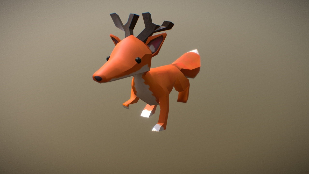 Media 1 for listing Cute Deer-Fox rig