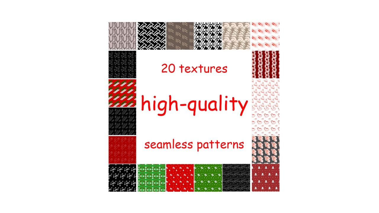 Media 1 for listing Patterns, high-quality seamless textures 4