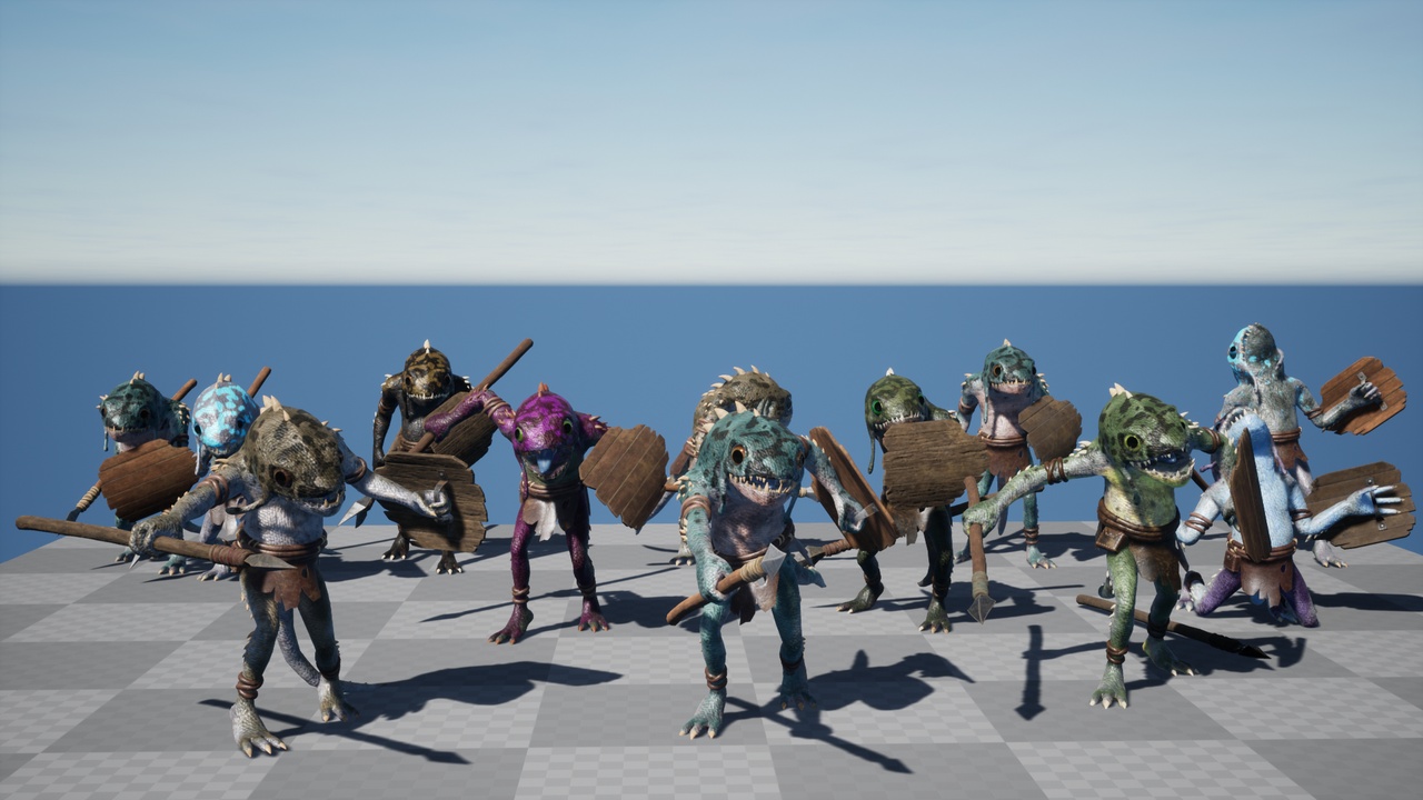 Media 1 for listing Fish Man - Fantasy RPG