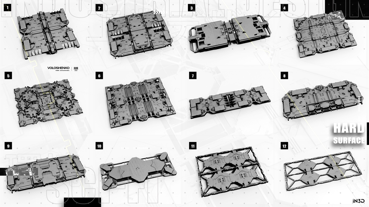 Media 1 for listing Sci-Fi walls Pack Vol.4 70+