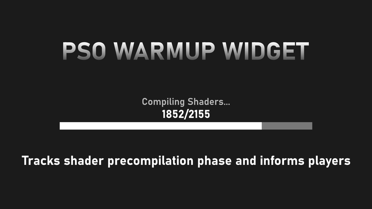 Media 1 for listing PSO Warmup Screen