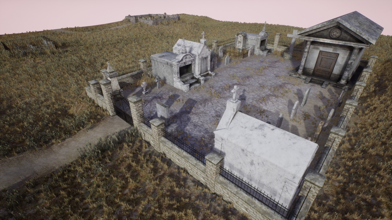 Media 1 for listing Graveyard And Cemetery Pack 1