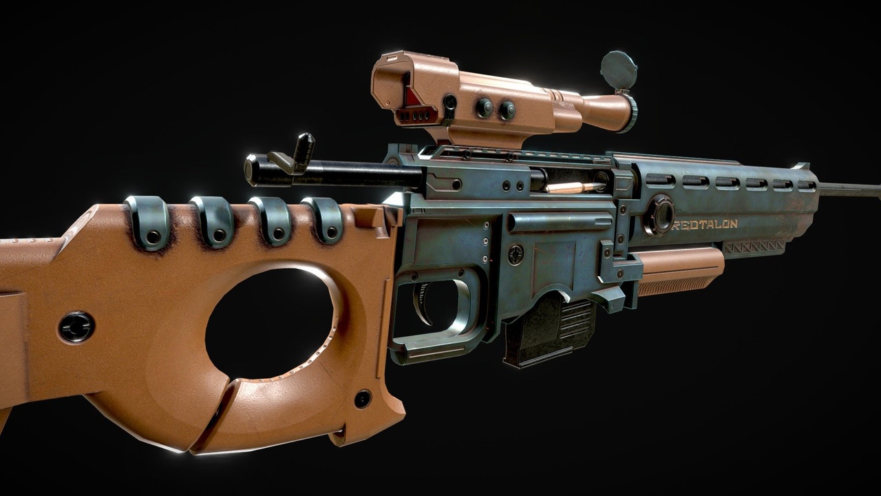 Red Nosed Rifle Sniper Rifle REDTALON | Fab