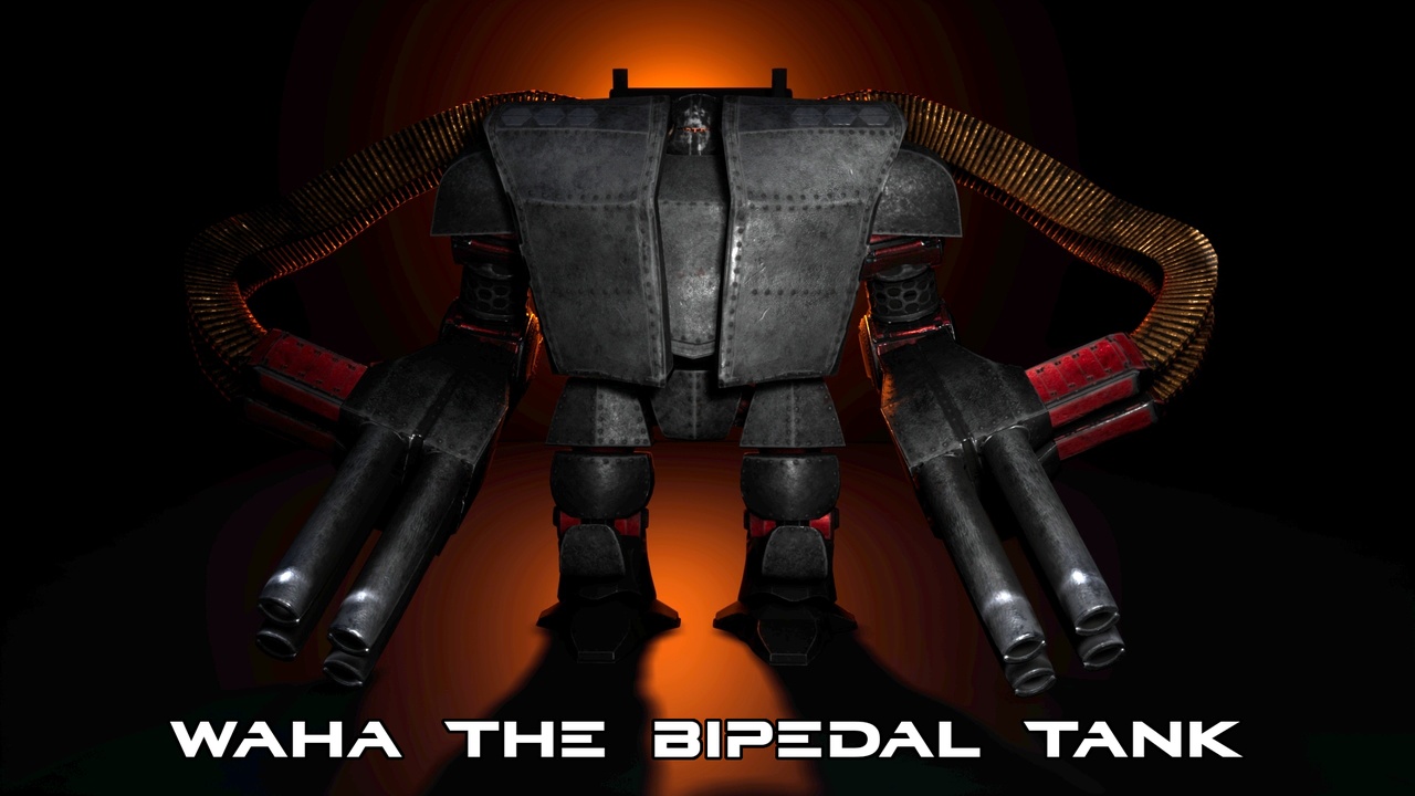 Media 1 for listing Waha Bipedal Tank