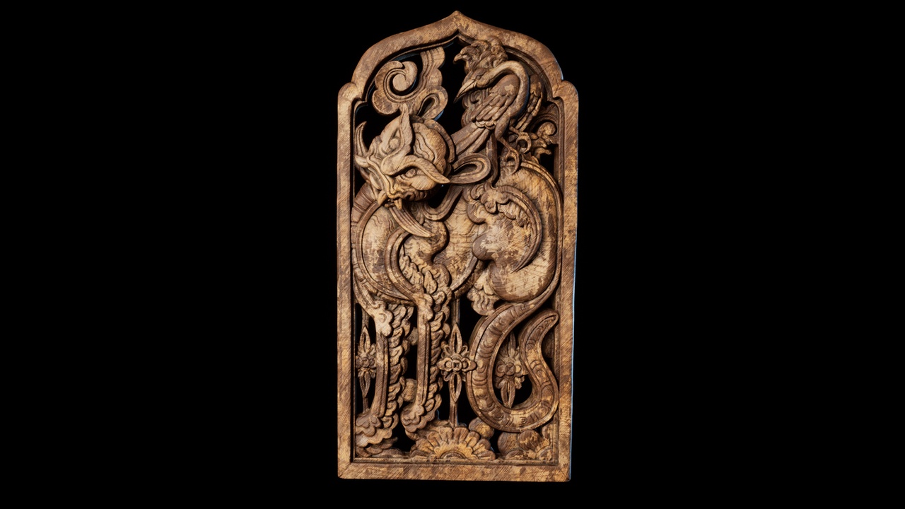 Media 1 for listing Relief sculpture of a Tiger - Vietnam - NTPA
