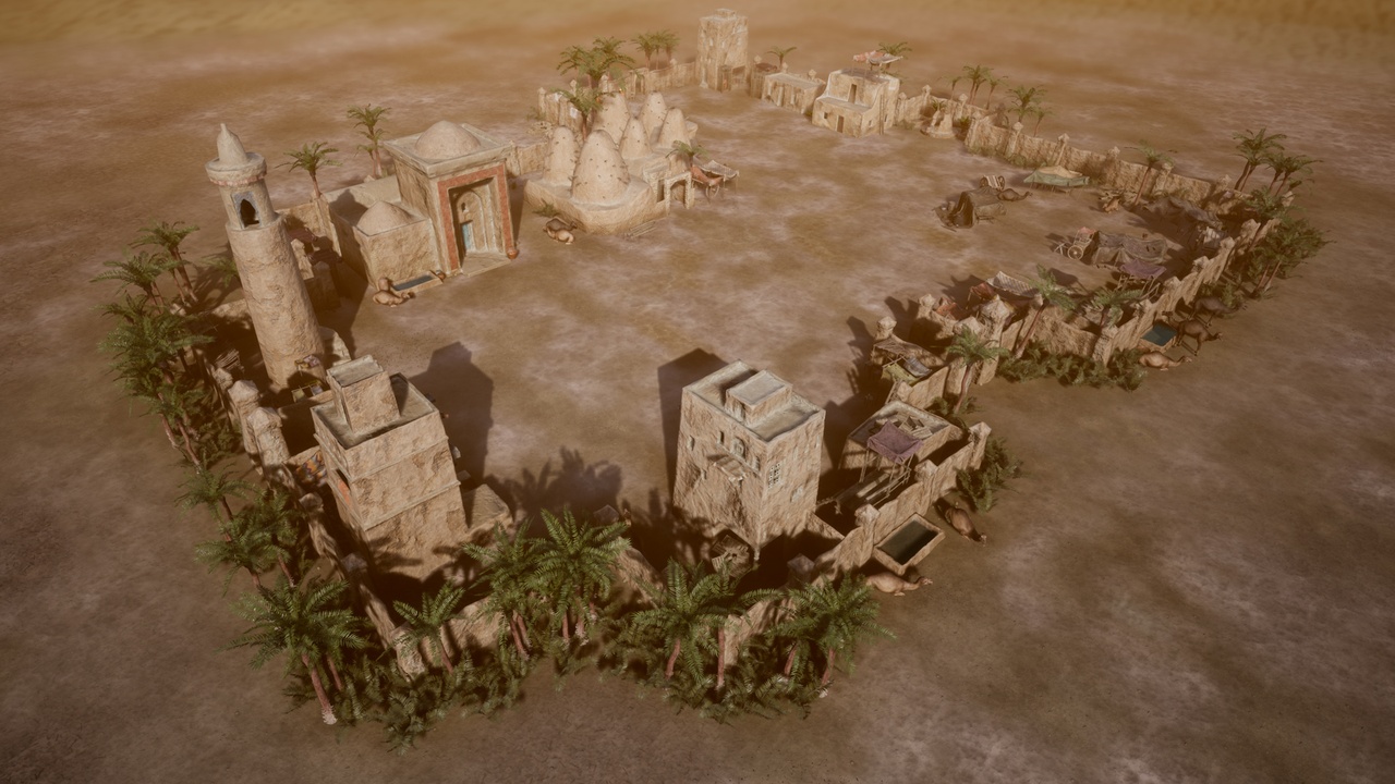 Media 1 for listing Top-Down Desert Town