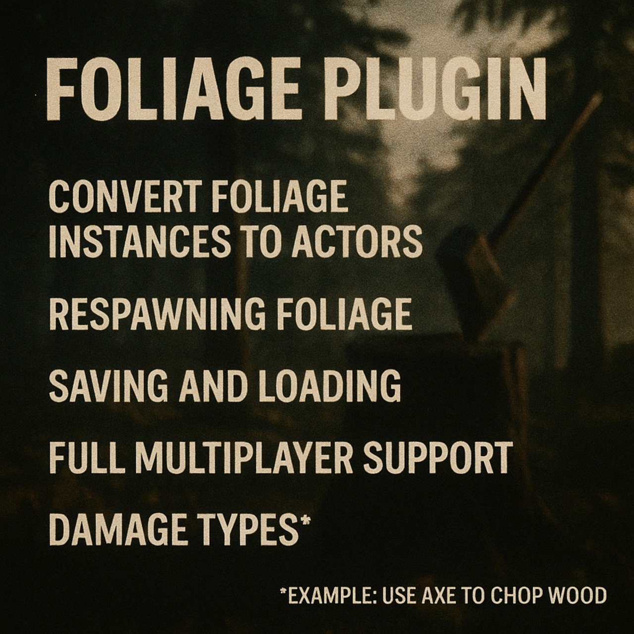 Media 1 for listing Foliage Plugin