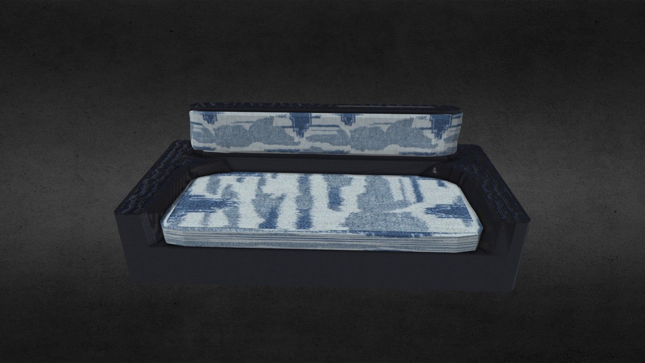 Media 1 for listing Blue Couch