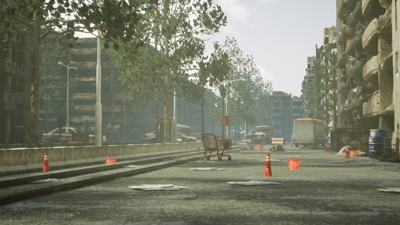 Media 1 for listing POST APOCALYPTIC - Forgotten Streets