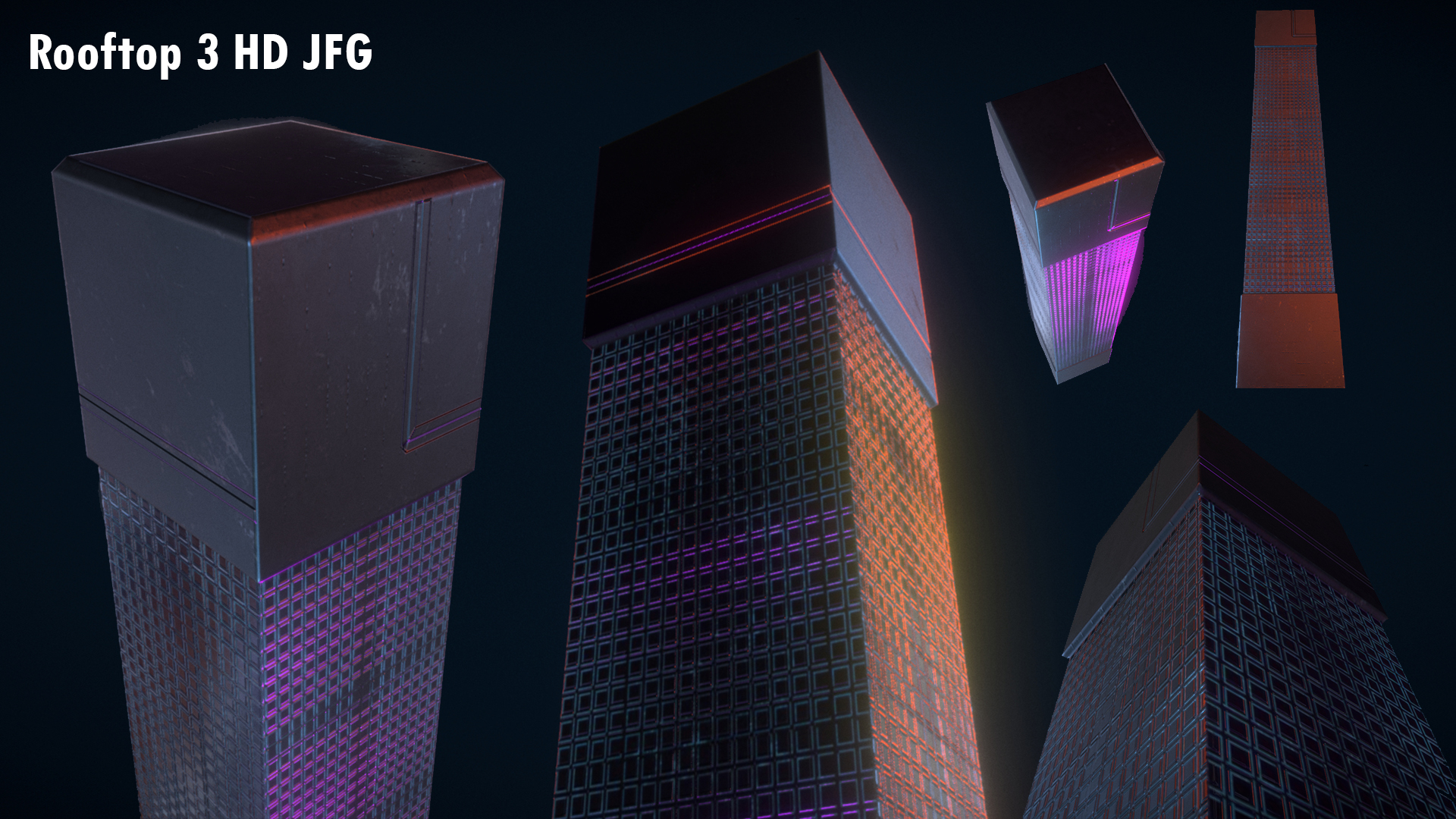 Roblox Rooftop Rooftop 3 HD JFG - Roblox Showcase Prop | Fab