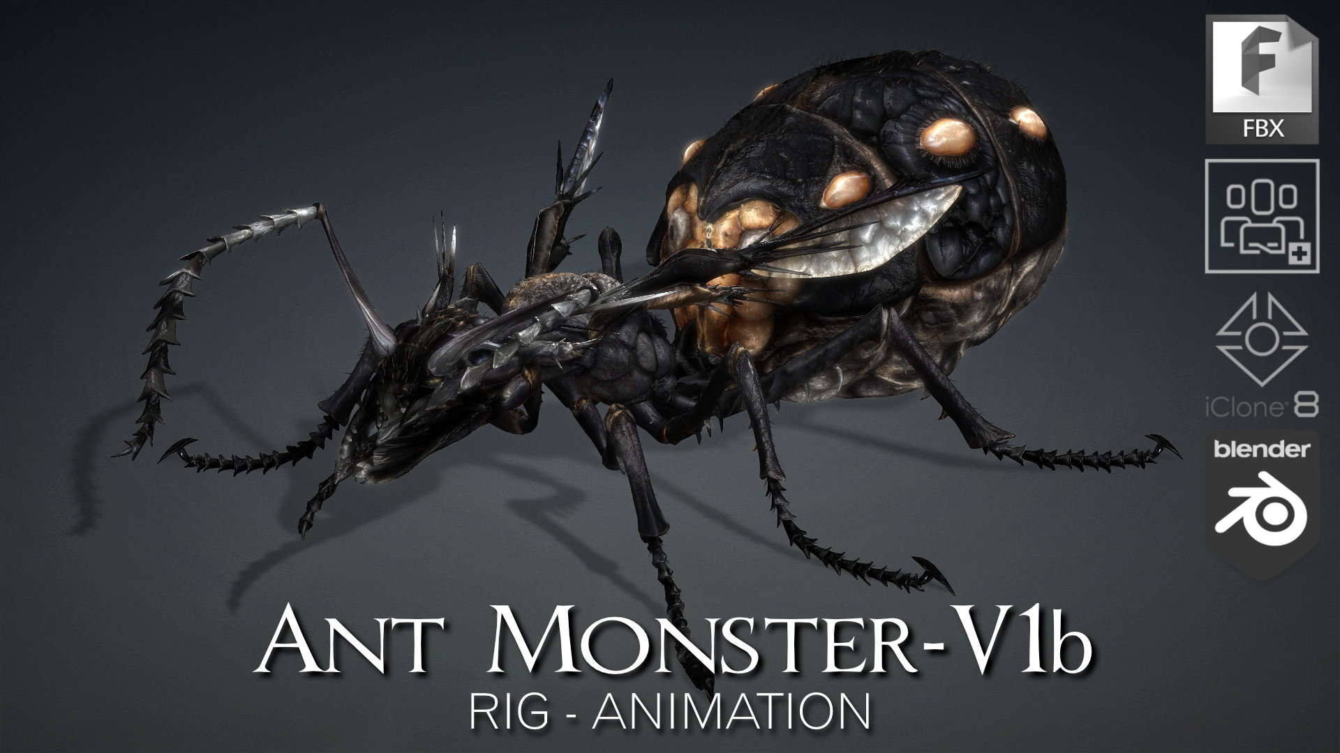 Ant Monster_V1b | Fab