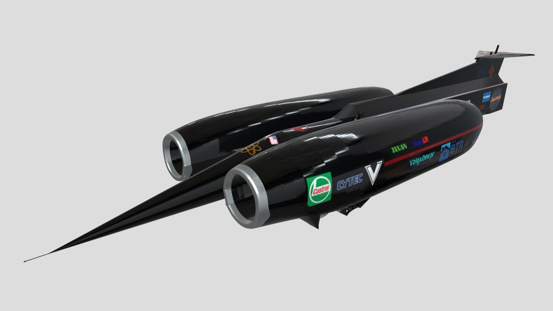 Thrust SSC Car | Fab