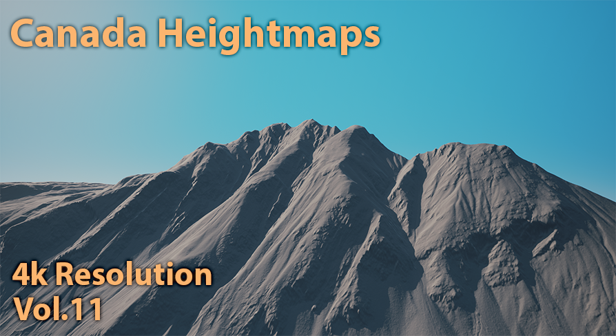 Canada Heightmaps | Fab