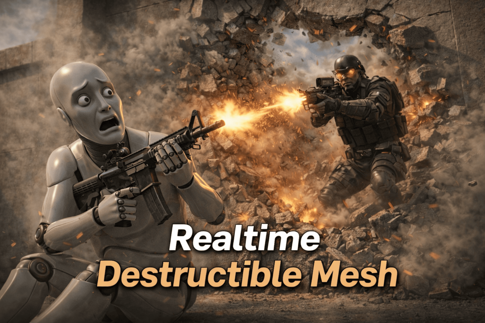 Realtime Destructible Mesh | Fab