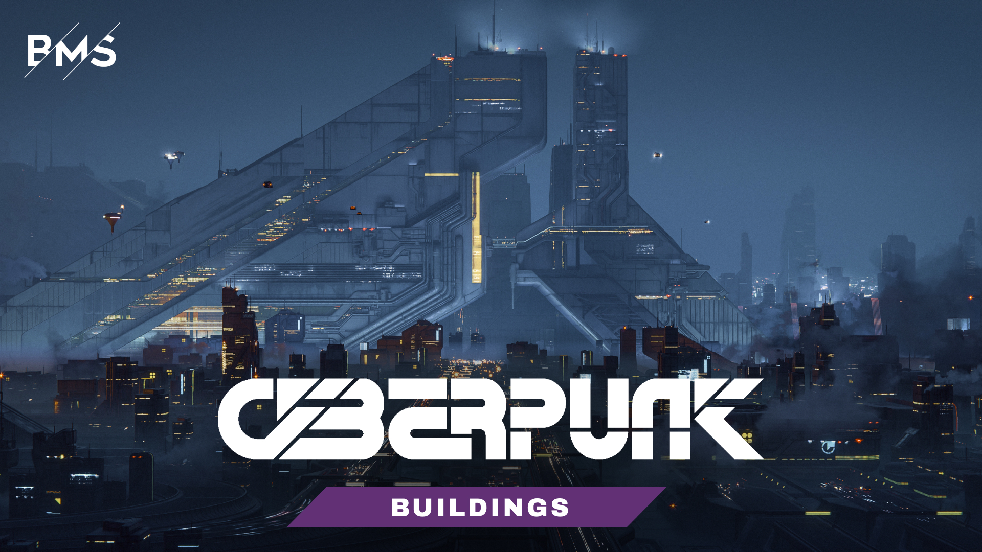 Cyberpunk - Buildings | Fab