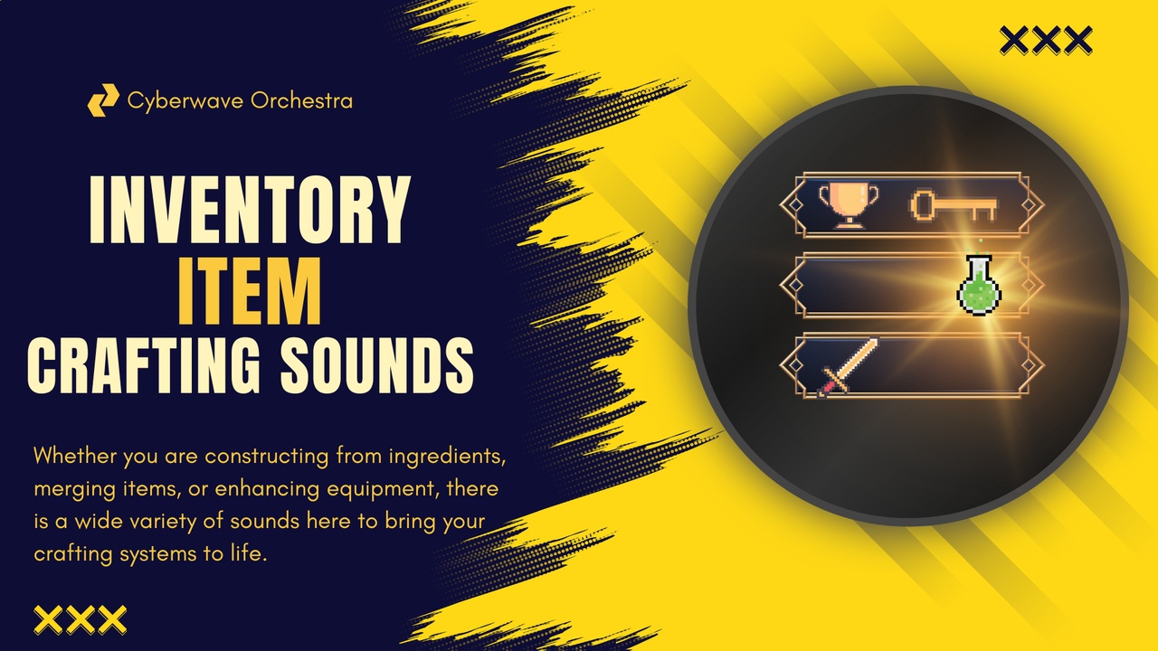 Media 1 for listing Crafting Sound Effects - Items and Inventory