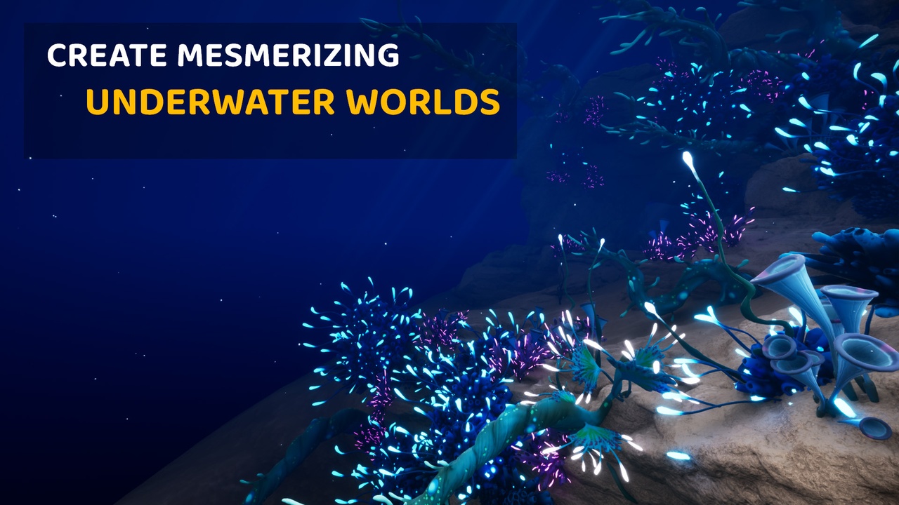 Media 1 for listing Blue Grotto - Subnautica like Abyssal Biome