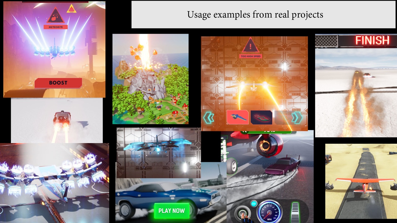 Media 1 for listing Niagara Basic VFX pack v1.5