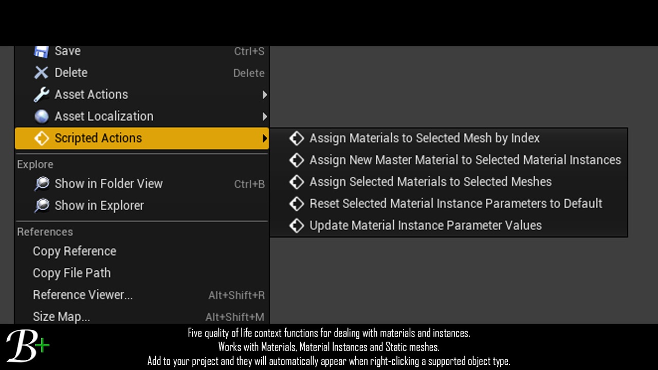 Media 1 for listing Blutility Plus - Material and Instance Options
