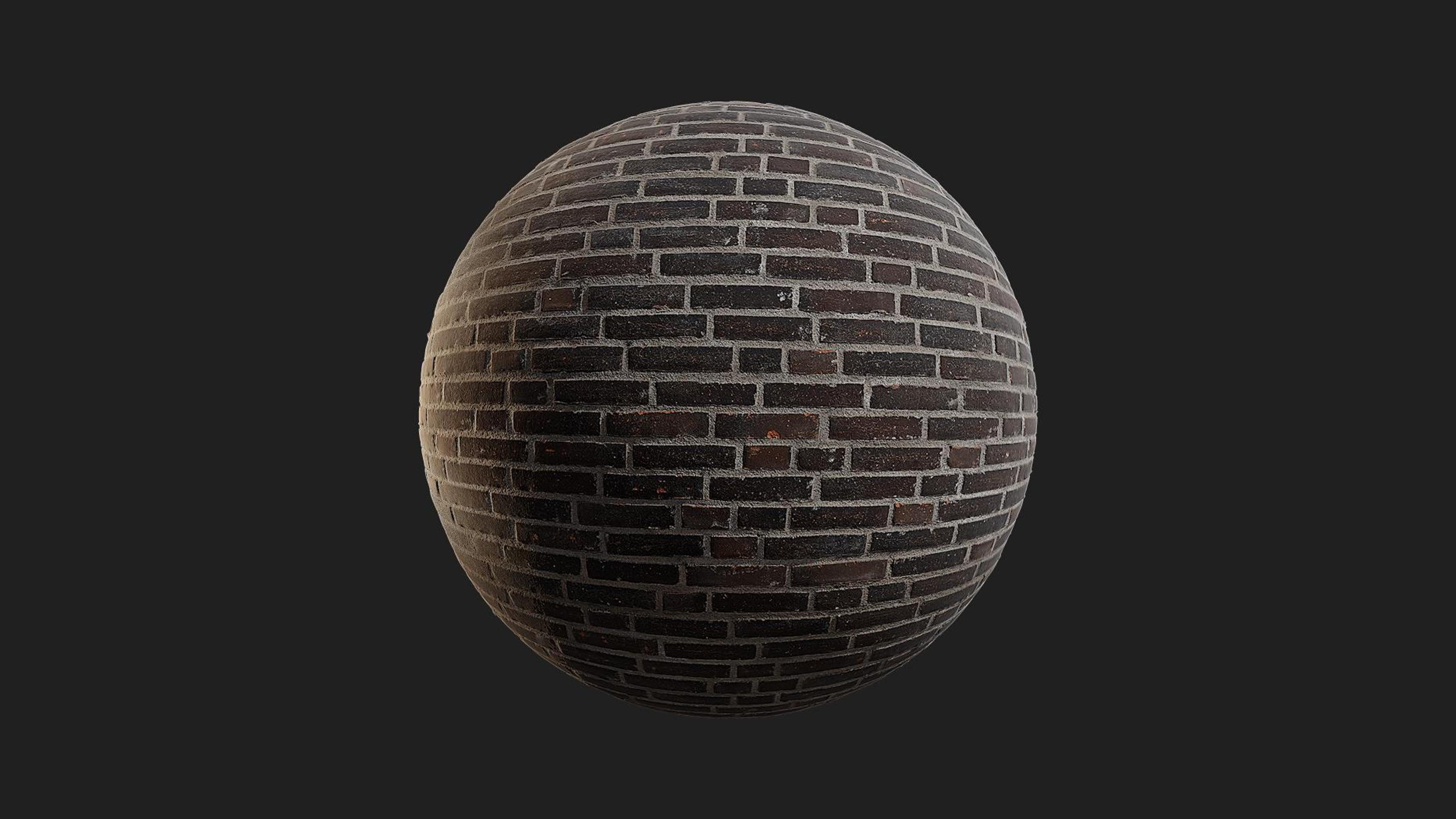 Black Brick Wall | Fab