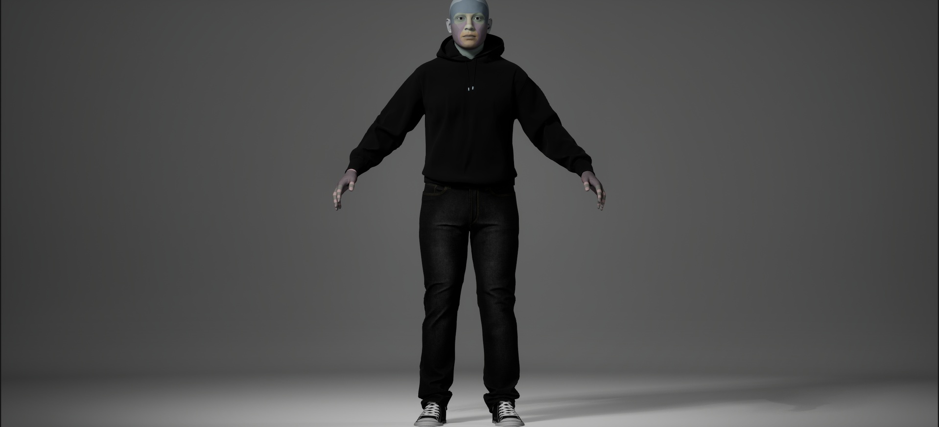 Media 1 for listing Urban Casual Outfit for MetaHuman – Parametric Wardrobe (MHPKG)