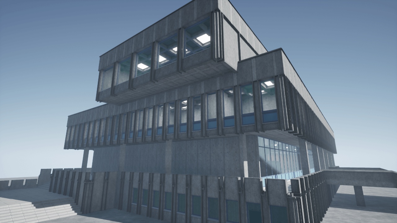 商品 Modular Brutalist Building 的媒体 1