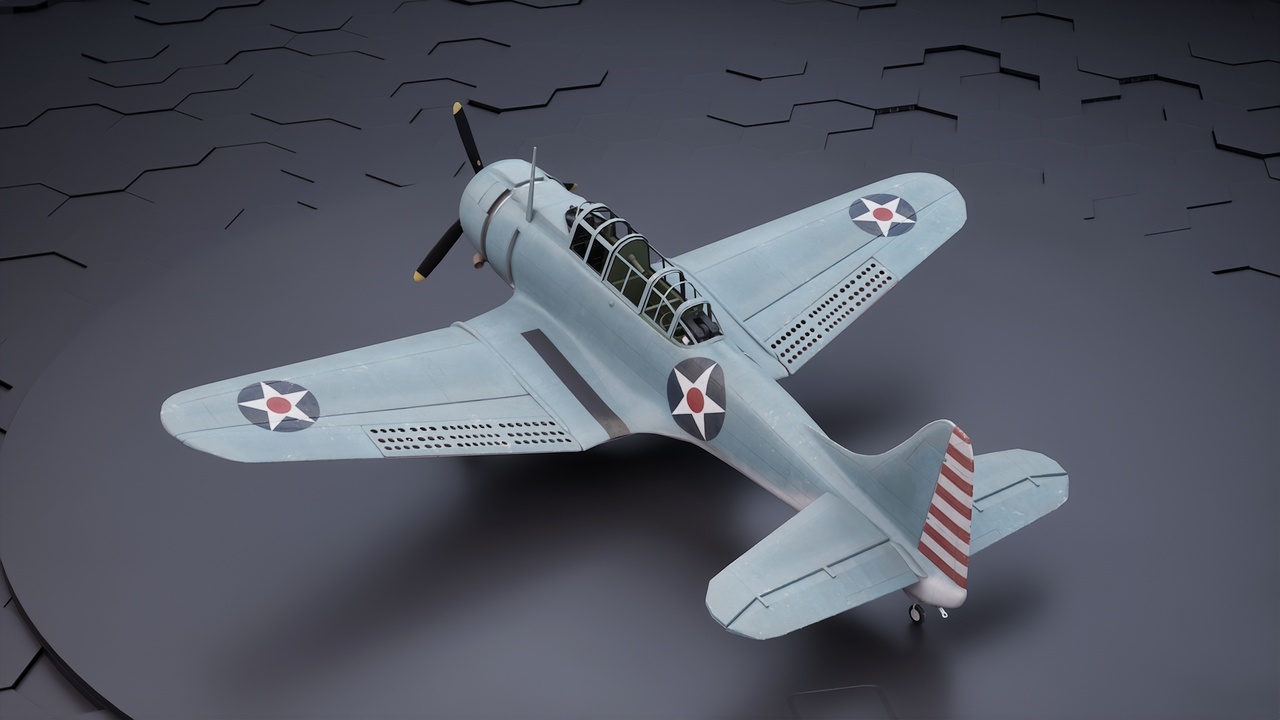 Mídia 1 do anúncio Douglas SBD Dauntless - US WW2 Dive Bomber