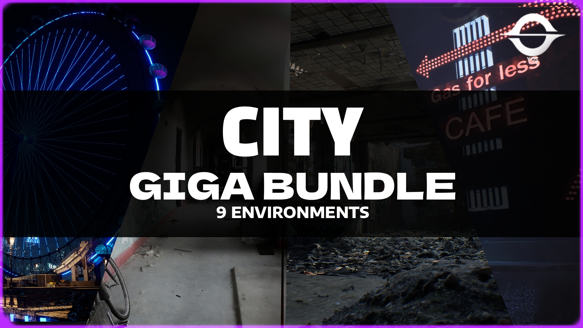 MEGA CITY BUNDLE - 9 Environments | Fab