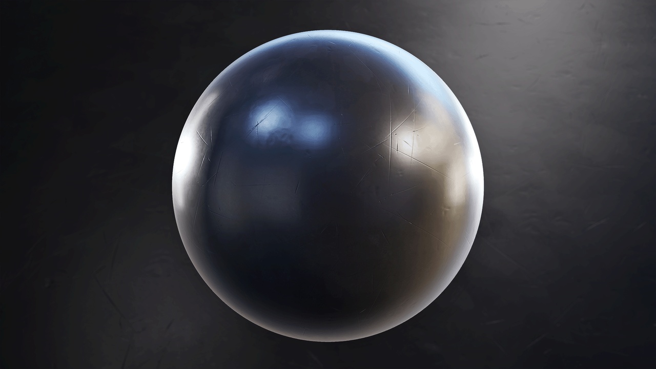 Media 1 for listing Stylized Scratched Plastic 01A - Material