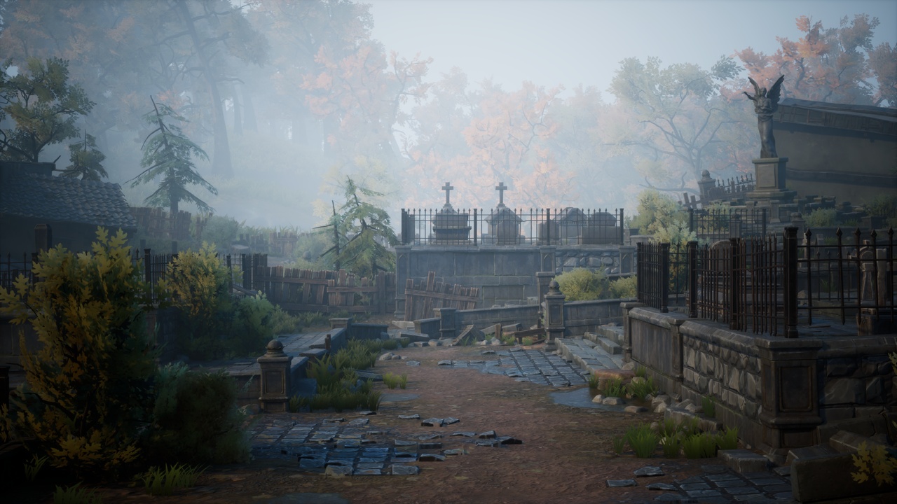 Media 1 for listing Stylized Cemetery – Nature & Environment Pack