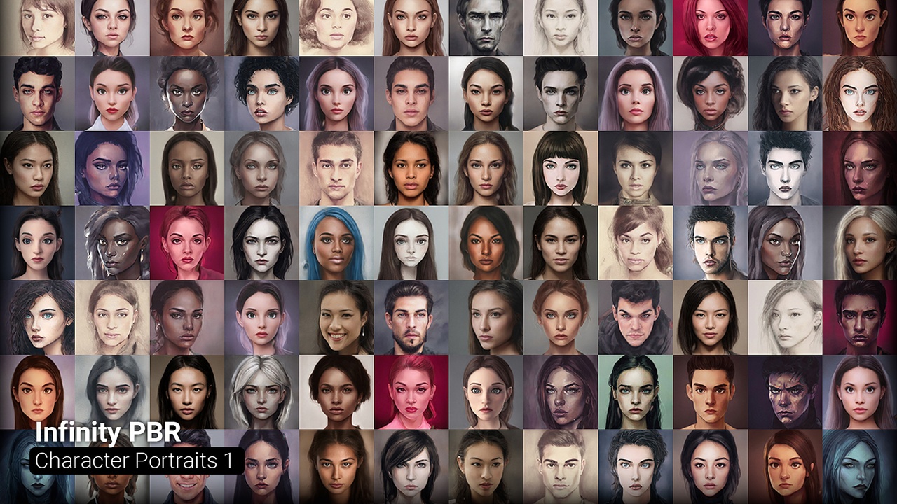 Media 1 for listing Character Portraits Pack 1