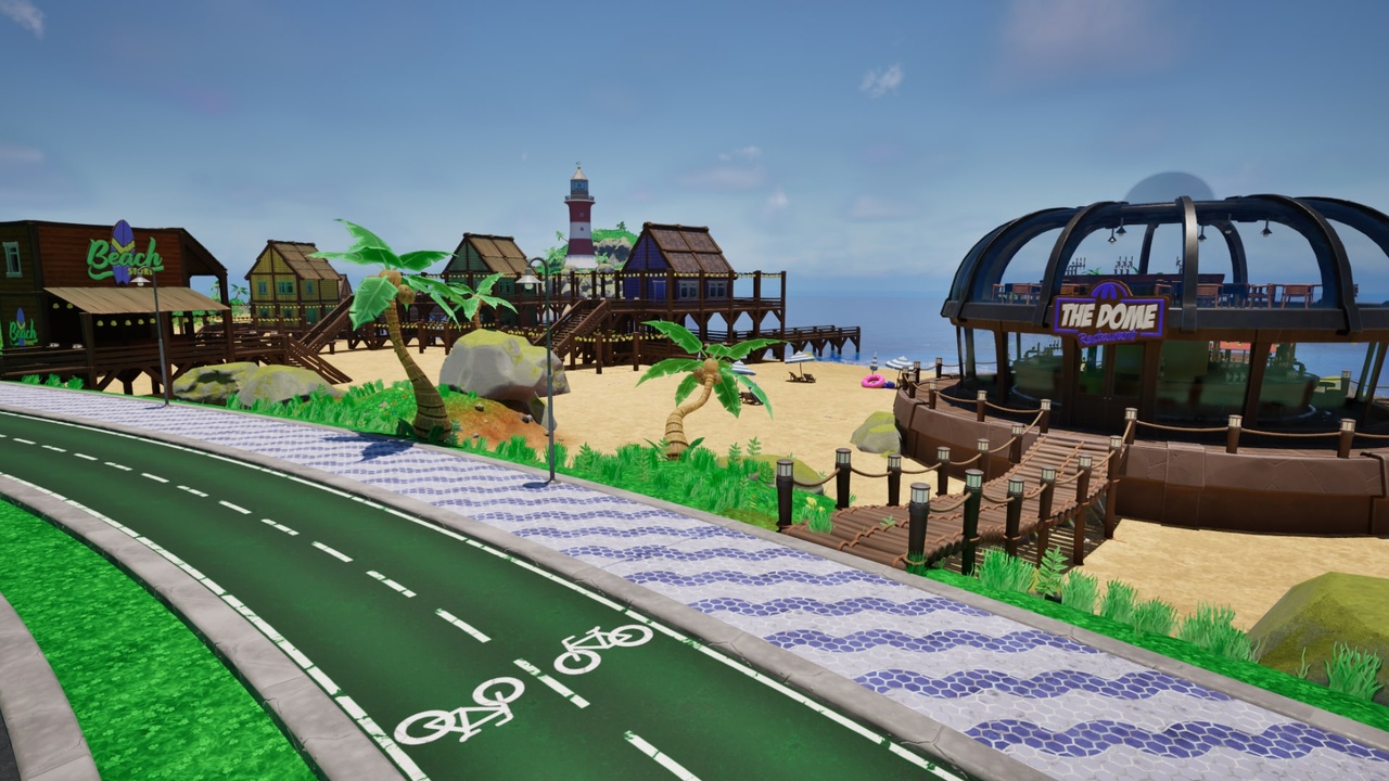 Media 1 for listing Stylized Beach Environment Pack (Stylised Tropical & Coastal)