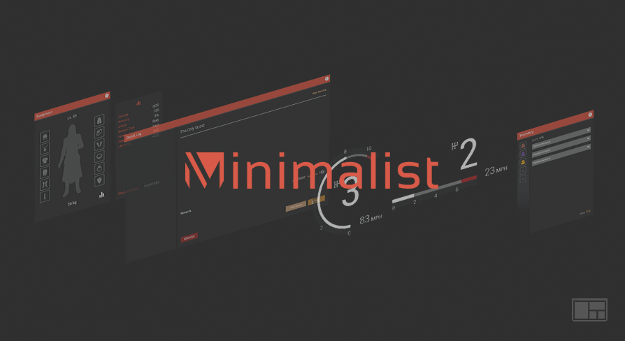 Minimalist Interface Package v2 | Fab