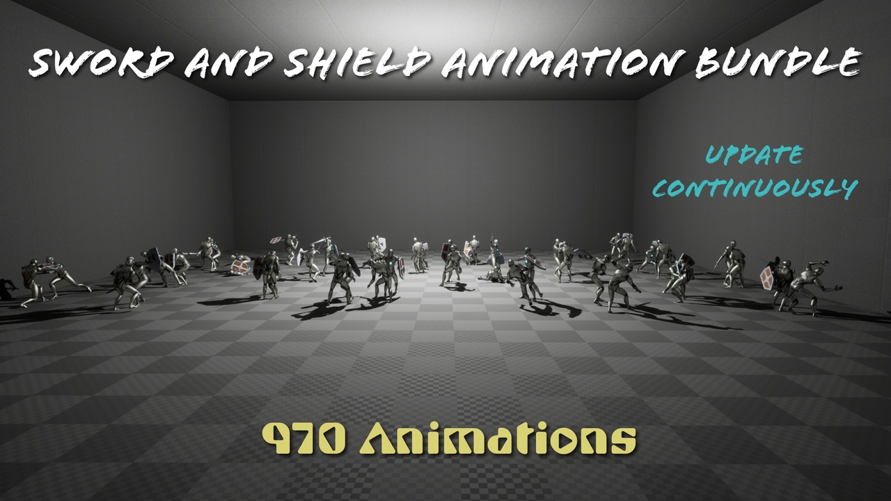 Media 1 for listing Sword and Shield Animation Bundle