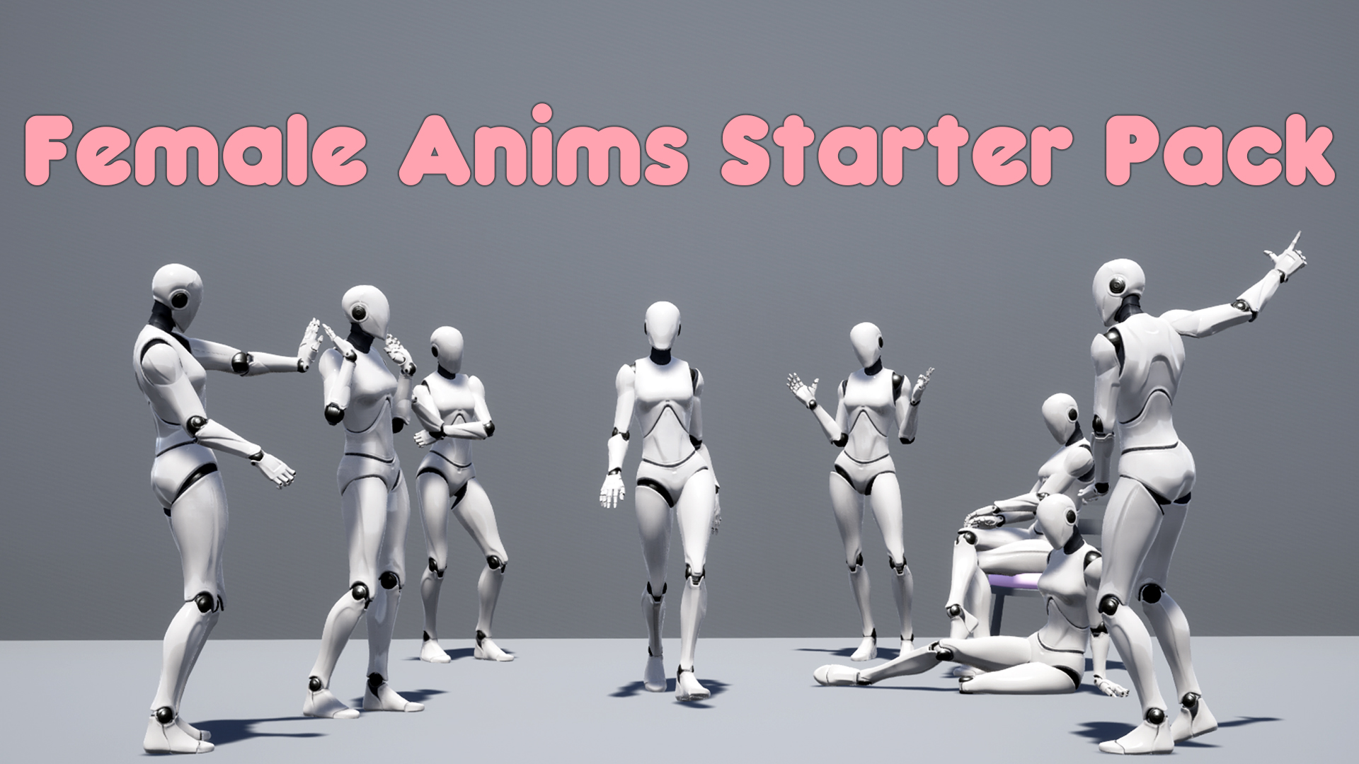 Female Anims Starter | Fab