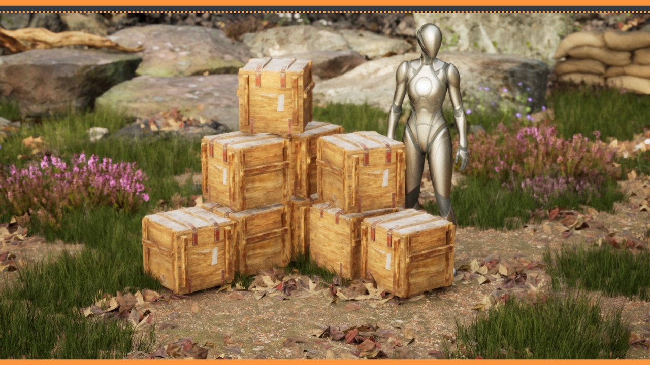 Media 1 for listing Military Box Cargo Small | GameReady Asset