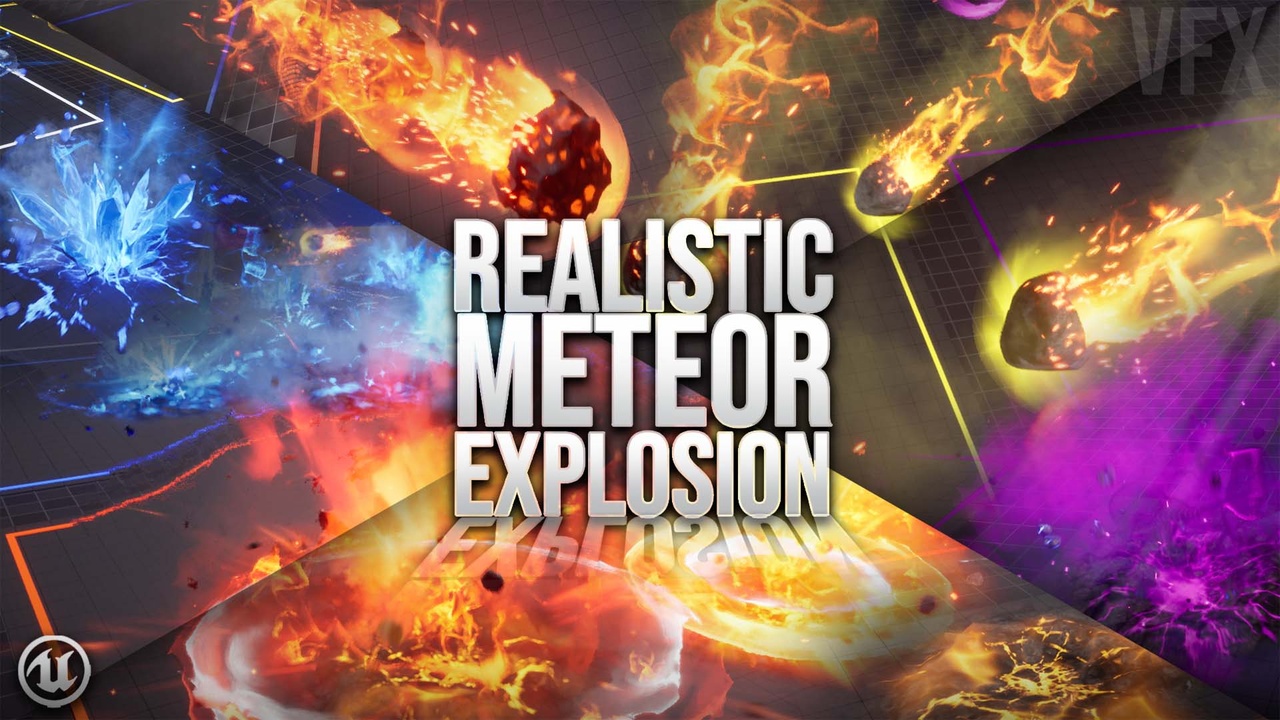 Media 1 for listing Realistic Meteor Effect Pro VFX (With BP)