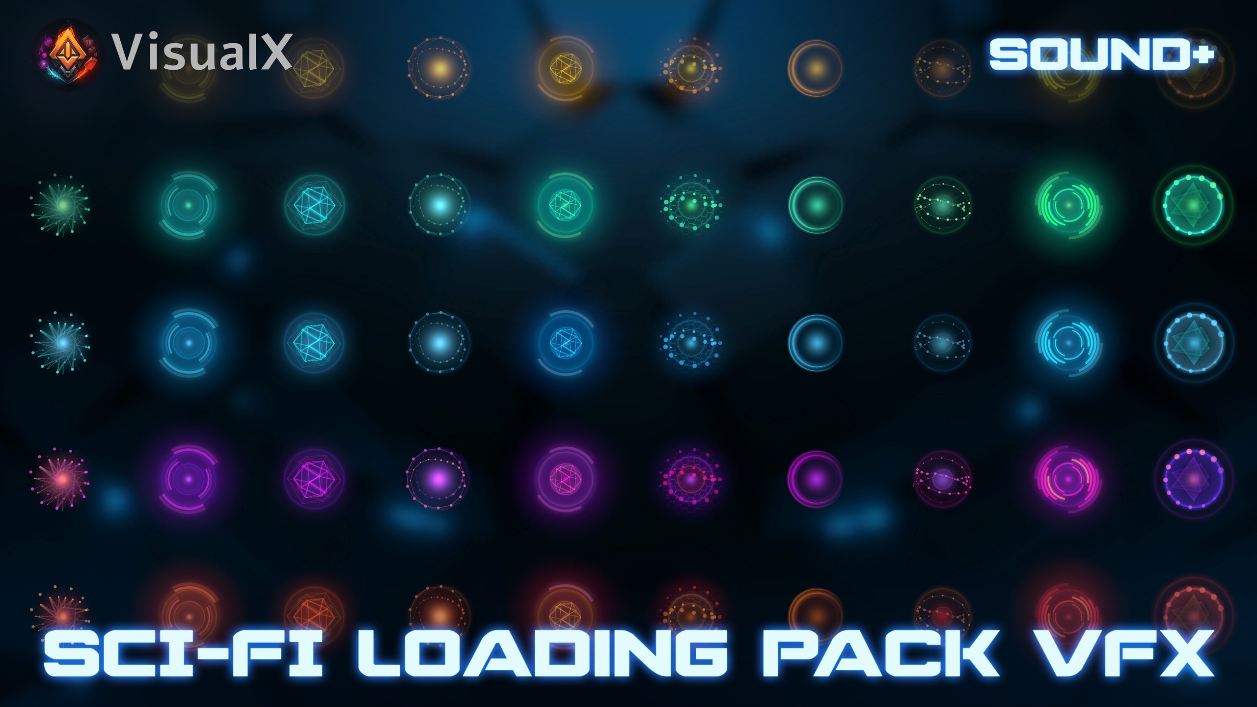Media 1 for listing Sci-Fi Loading Screen VFX Pack