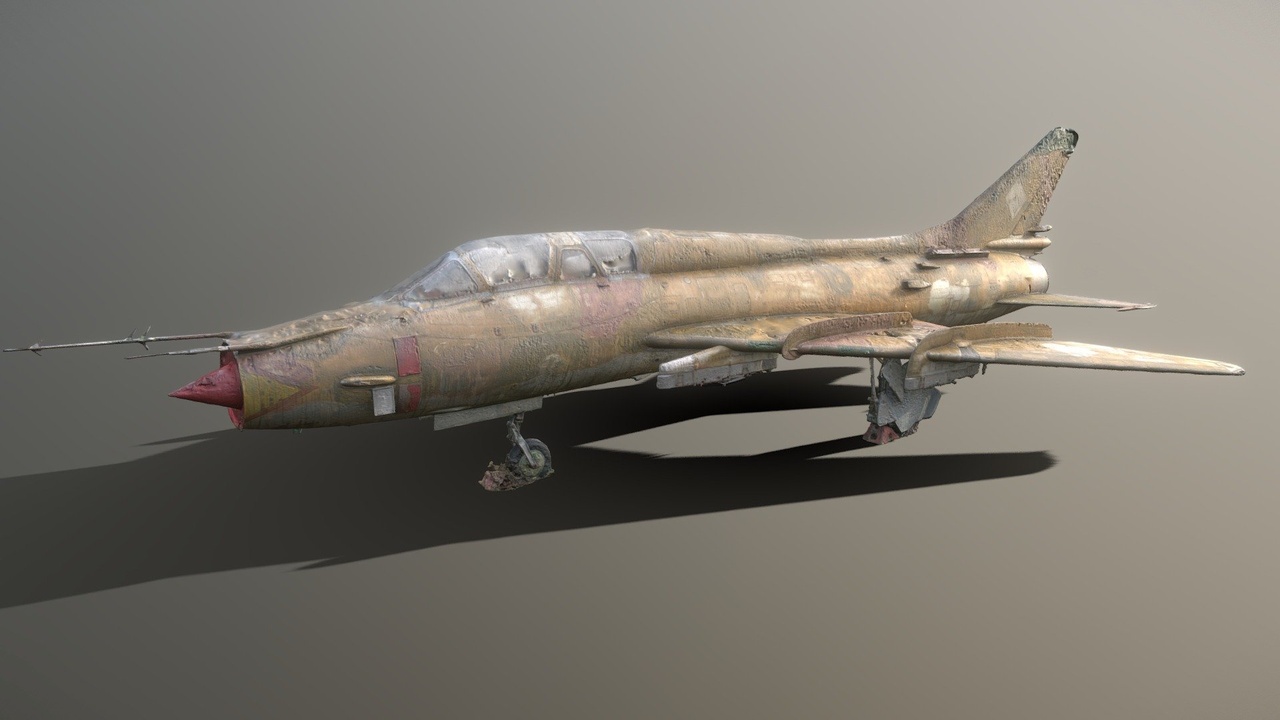 Media 1 for listing Old soviet figher jet [3x 8K PNG textures]