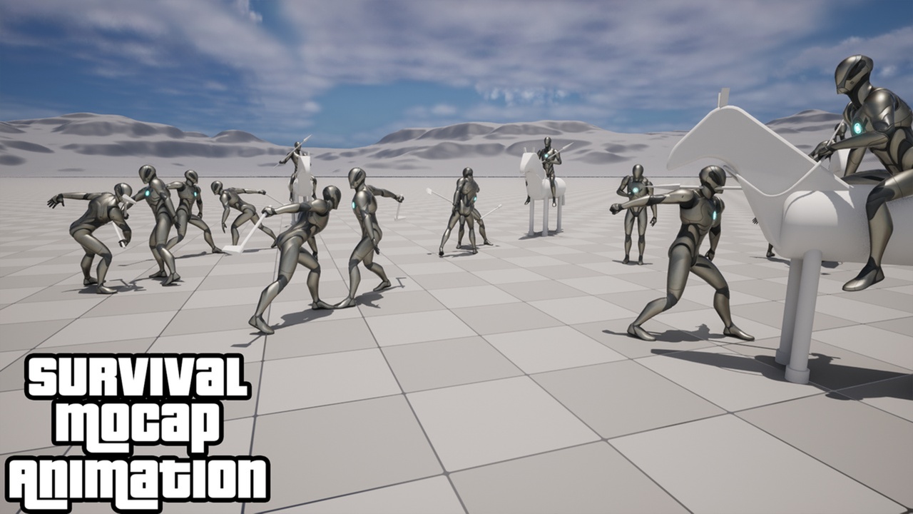 Media 1 for listing Survival Mocap / Assault Rifle