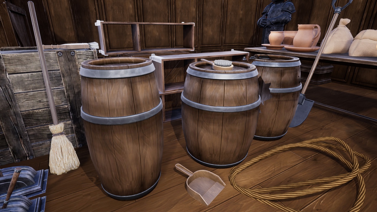 Media 1 for listing Stylized Medieval Props