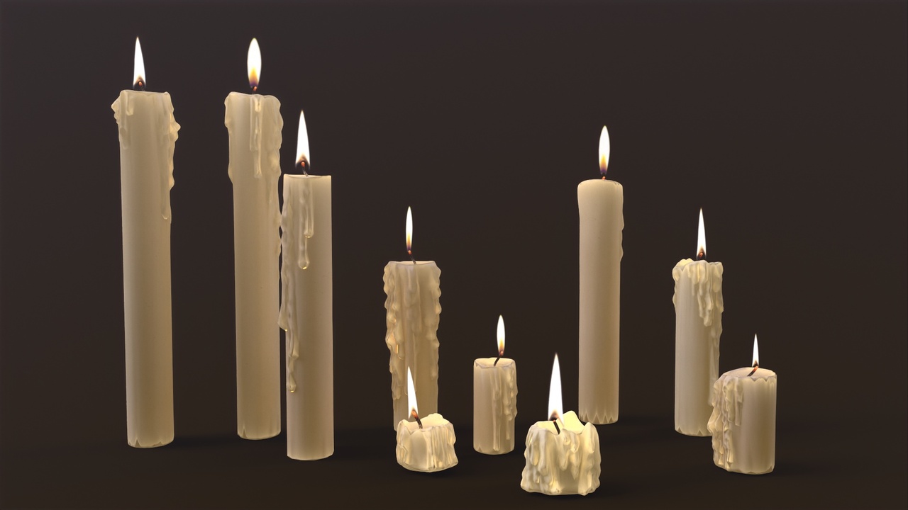 Media 1 for listing Melted Candles