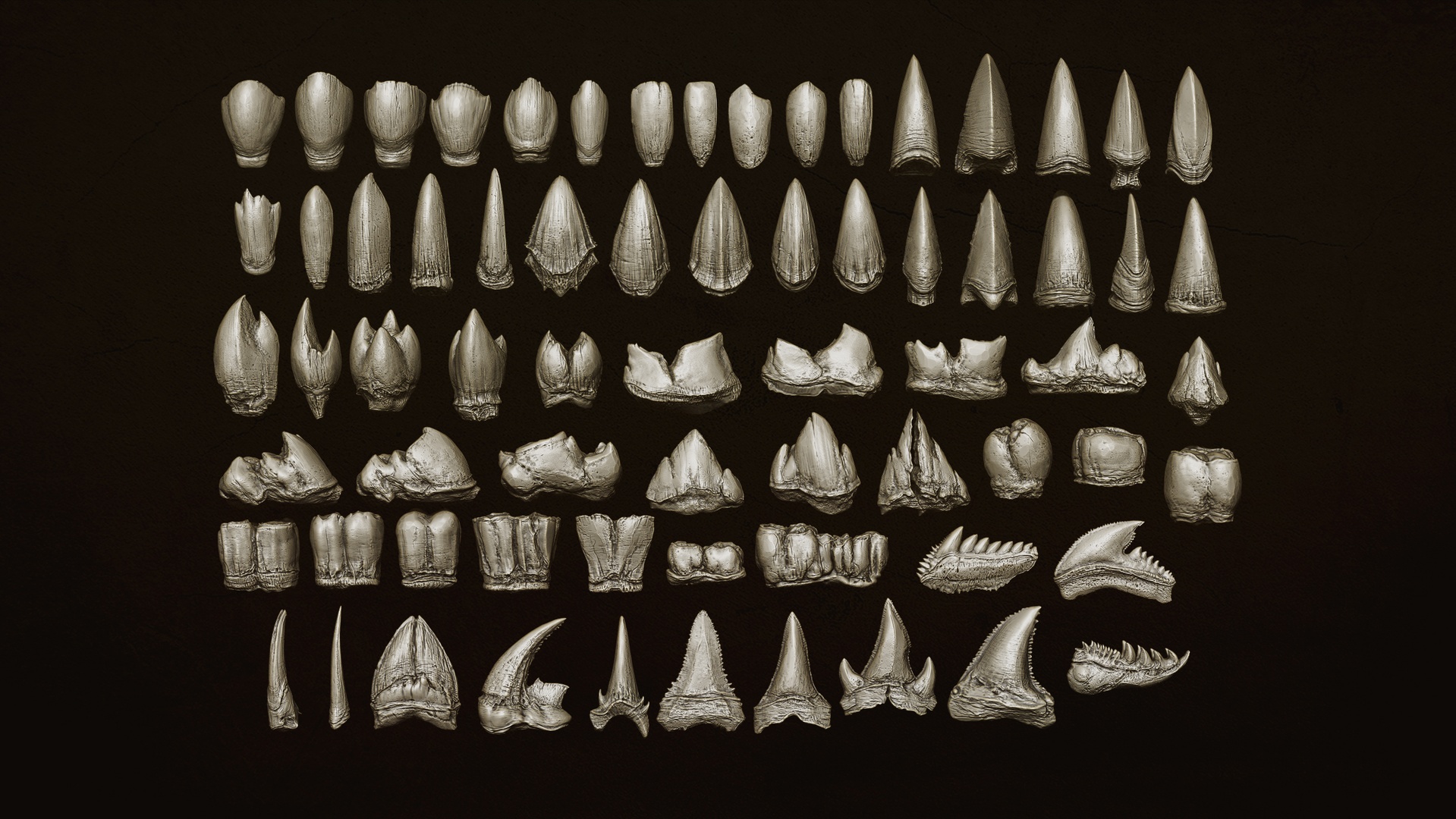Media 1 for listing TEETH 2 - Ultimate collection of teeth for creatures and characters